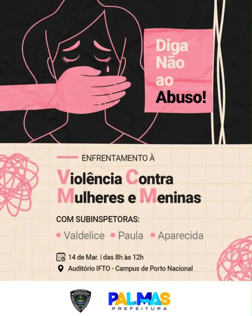 guarda-metropolitana-de-palmas-homenageia-mulheres-com-palestra-e-caminhada