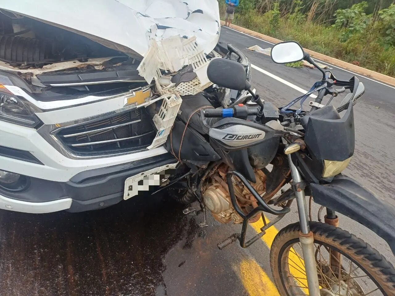 motociclista-morre-em-grave-colisao-com-caminhonete-na-br-153,-proximo-a-wanderlandia