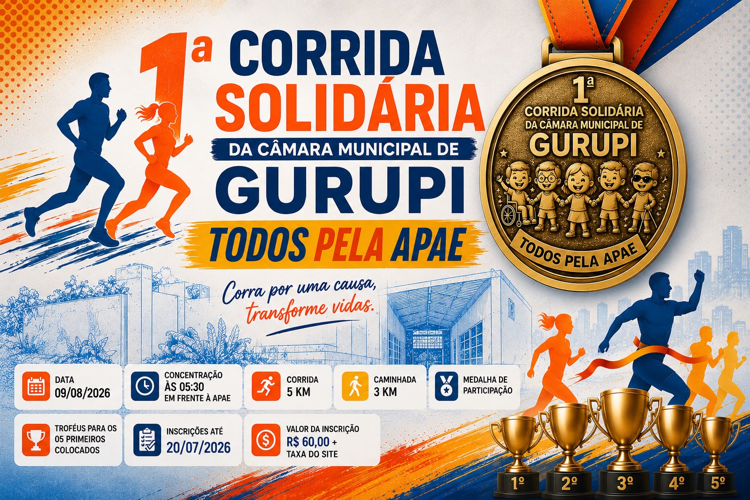 camara-municipal-de-gurupi-realizara-1a-corrida-solidaria-em-beneficio-da-apae.
