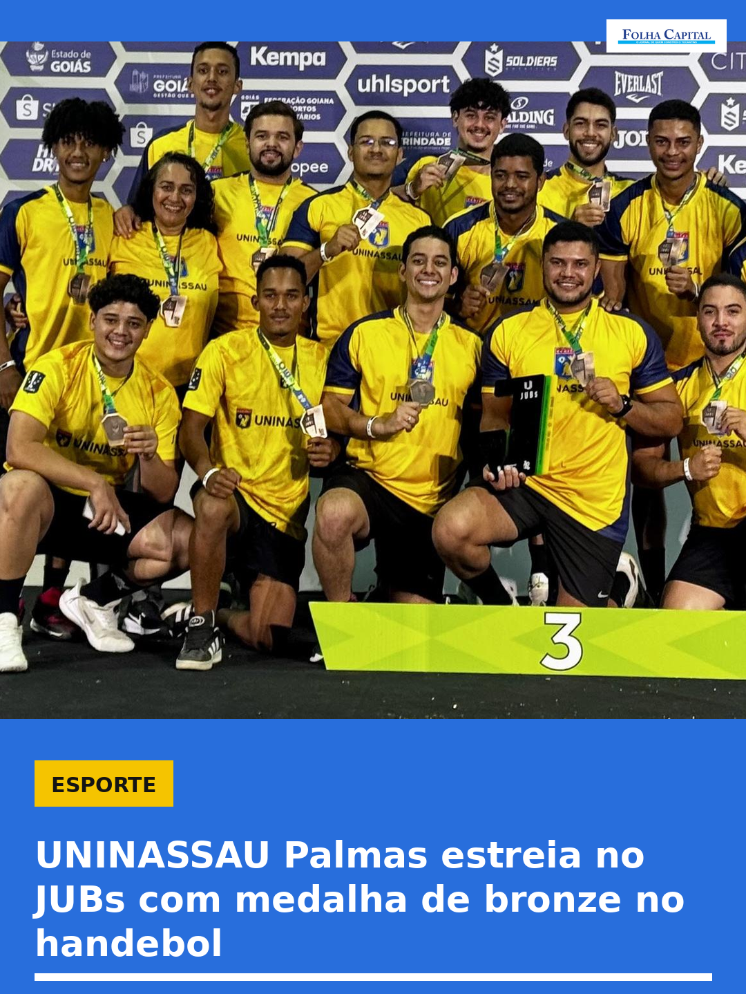 uninassau-palmas-estreia-no-jubs-com-medalha-de-bronze-no-handebol