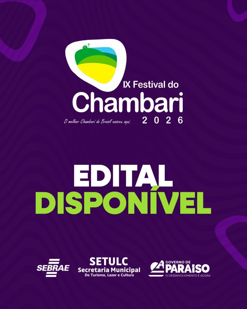 festival-do-chambari-abre-espaco-para-empreendedores-de-paraiso;-inscricoes-comecam-no-dia-21